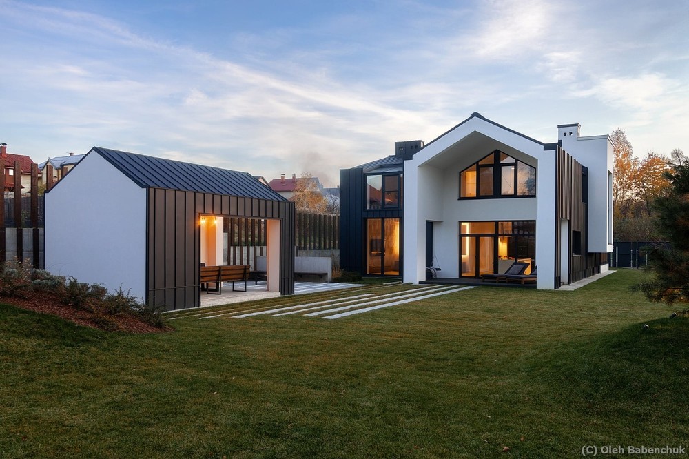 Modern House Plan Building Plans Blueprints 217m 2,336ft + interior design CAD