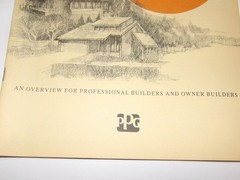 VTG 1980s PPG PASSIVE SOLAR DESIGN & CONSTRUCTION BOOK FOR PROFESSIONAL BUILDERS