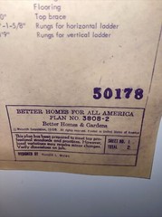 Better Homes For all America design 3808-2 50178 A-Frame play unit Build Plans