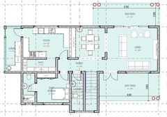 4 Bedroom House Plan [modern ]