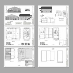 60×50 Apartment with 2-Car 2-RV Garage – PDF FloorPlan – 1,648 sqft – Model 2B