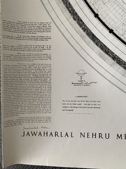 Vintage Felix De Weldon Personal Plans Blueprint Nehru Memorial New Delhi India