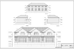 Full Set of Condominium / Triplex building plans 1,379 sq ft