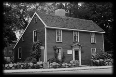 John Quincy Adams House, Saltbox Colonial, architectural home plans, 3 bedrooms