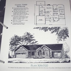 1995 Binder Book of Home Plans Featuring Andersen Windows Contractor’s Edition