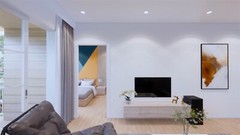 30×33 Feet Simple House Design 9×10 Meter 2 Bed 1 Bath Gable Roof (A4 Hard Copy)