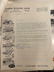 1959 Butler Rigid Frame Buildings Plans Construction Kansas City MO MCM Design