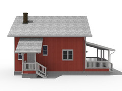 Construction Drawings/ DESIGN / PLANS / Frame house Lauta (KD-90)