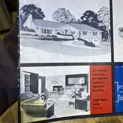 Vintage American Popular Home Plans Book Of Homes by William Chirgotis 1954