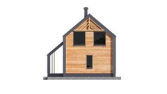 29’x44’ 3 Bed, 3 Bath Premium Barnhouse Architectural Build Plans PDF.
