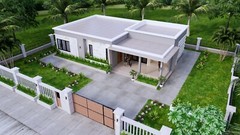 Modern House Plan 15×9 M 49×30 Feet 3 Beds 3 Baths Terrace Roof PDF Plan