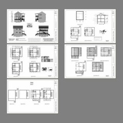 20×24 Duplex — PDF Floor Plan — 960 sq ft — Model 1