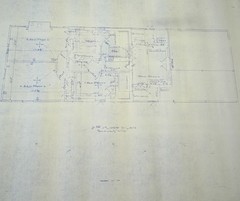 Vtg 1964 Mid Century Modern House Blueprints Professional Owner Architect 1964