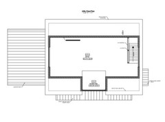 Traditional 2-car Detached Garage Plan with Attic and Carport