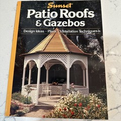 Lot of 3 Vintage DIY Gazebo Patio Hot Tub Plan Design Build Books 1990s Sunset