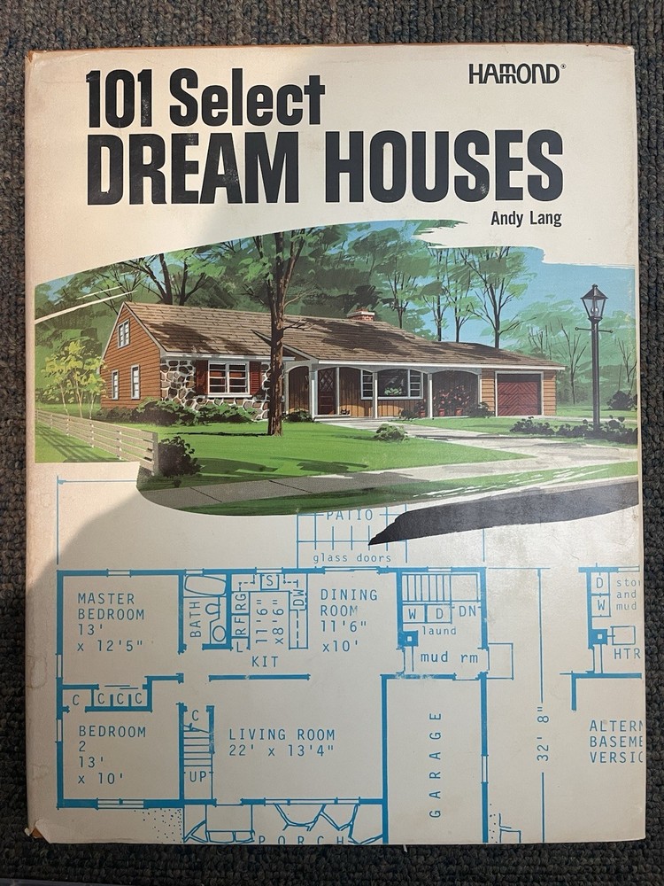 101 Select Dream Houses By Andy Lang 1972