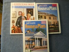 Group of publications for housing plans
