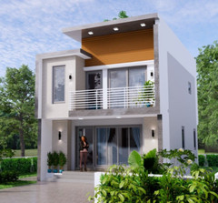 20×30 Feet Small House Plan 6×8.5 Meter 2 Beds 1 Bath Flat Roof (A4 Hard Copy)