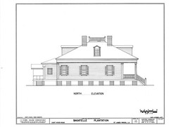 Single-story Southern Style Elegant Home, Beautiful Porch, Architectural Plans