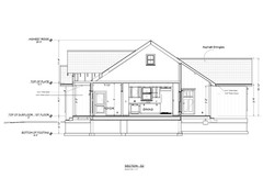 Custom Cottage Modern House Plan with 2 Beds 1 Bath PDF Hard (A4 Copy) FREE CAD