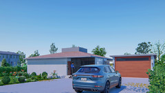 Home Plans – 1100 SqFt, 2 Bedrooms, Carport, Floor Plan & Building Details