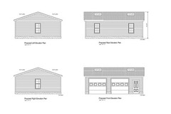 24’X30′- 30’X24′ GARAGE PLANS GABLE ROOF GABLE END GARAGE PLANS 23-24306-GBL-11