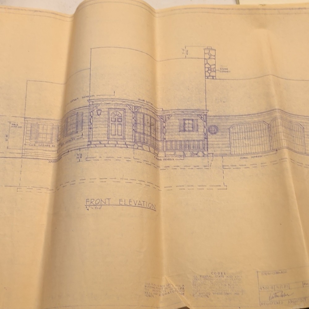 Lester Cohen & Tom M. Cohen Architects Home Blueprint & Elevations & Floors 1983
