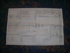 Lot of 220 Bank Blue Prints and HVAC System Prints