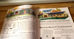 MCM 1954 Aladdin Home Plans Catalog Advance Showing Readi-Cut Architecture 16pgs
