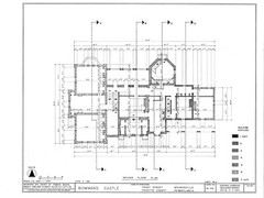Tudor Style Victorian castle, detailed house plans