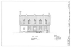 Traditional Brick Colonial Williamsburg Home, Architectural Plans, PRINTED plans