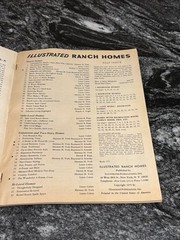 Vtg 1975 Illustrated Ranch Homes 62nd Edition Building Plans Blueprints Magazine