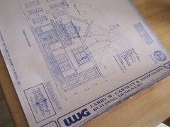 Original 1990 Stately VICTORIAN Style HOME DESIGN PLANS w/ 3 Car Garage & Apt.