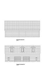 30’X50′- 50’X30′ DUPLEX GARAGE PLANS GABLE ROOF DUPLEX 50X30 20-3050-GBL-8-DPLX