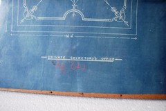 Antique Bhavindra Vilas Palace Jamnagar Architectural Plan Lay-Out First Floor”7