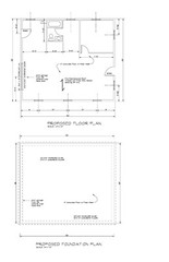28’X32′- 32’X28′ GARAGE PLANS GAMBREL ROOF GARAGE PLANS 20-2832-GMB-8