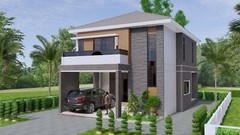 Small House Plan 7.5×11.7 Meter 25×40 Feet 4 Beds Full PDF Plans (A4 Hard Copy)