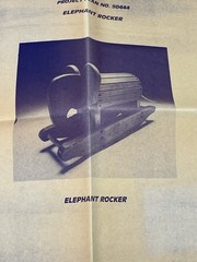 Better Homes & Gardens Project Plan No. 50444 Elephant Rocker