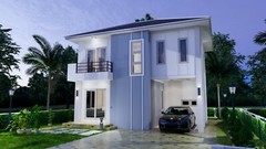28×22 Feet House Plans Design 8.5X6.5 Meter 3 Beds 3 Baths Hip (A4 Hard Copy)