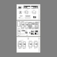 16×30 House — 1 Bedroom 1 Bath — PDF Floor Plan — 480 sq ft — Model 4A