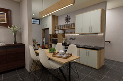 1-Bed Garage Apartment Building Plan 8,5 x 10 Meters