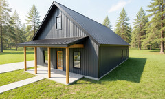1,700 Sqft (Living) Modern Farm House with – 3 Bd, 2.5 Ba, 2 car garage