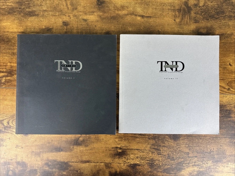 Rare TND Series Traditional Neighborhood Design Vol 1 & 2 HomeStyles Plans 1990s