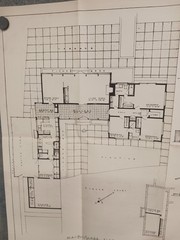 VTG 1950s Modern But Friendly Good Housekeeping Floor Plan MCM U Shape Ranch