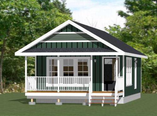 18×30 Tiny House — 540 sq ft — PDF Floor Plan – Model 5E