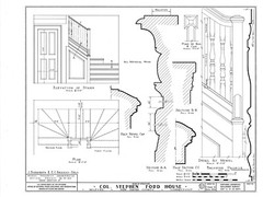 Early Colonial timber framed house, 4 bedrooms, printed architectural plans