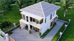 25×35 Small House Plan 7.5×9 Meter 3 Bedrooms PDF Full Plans (A4 Hard Copy)