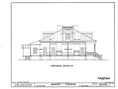 Single-story Southern Style Elegant Home, Beautiful Porch, Architectural Plans