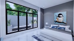 33X56 House Design Plans 10×17 Meter 6 Bed 8 Bath Flat Roof PDF & A4 Hard Copy