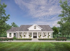 Cedar Springs Barndominium House Plan Design – Modern Spacious – Double Garage –